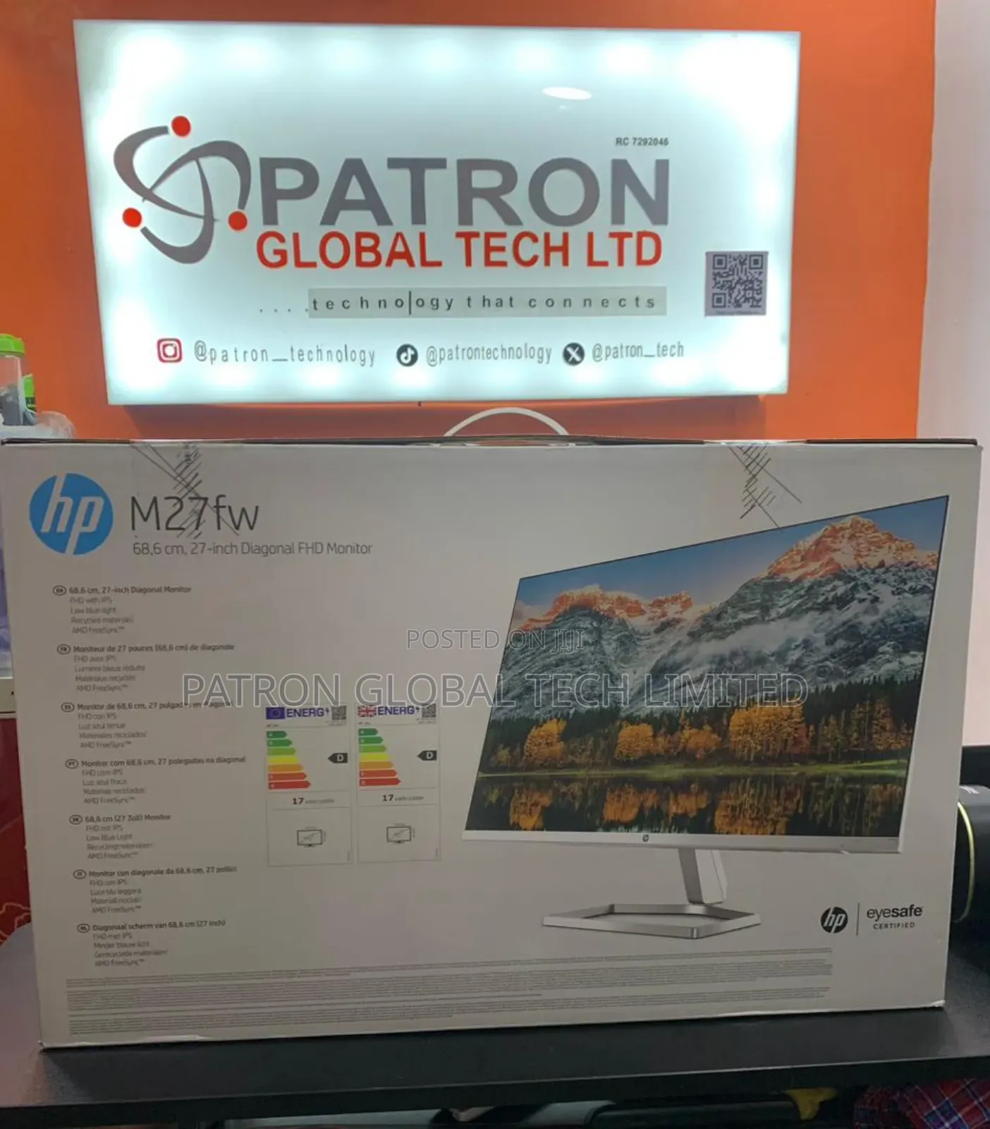 Hp M27fw FHD Monitor
