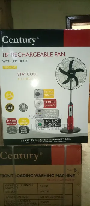 Century Rechargeable Fan