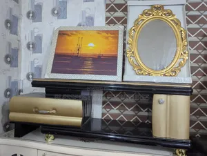 Tv Stand Black and Brown