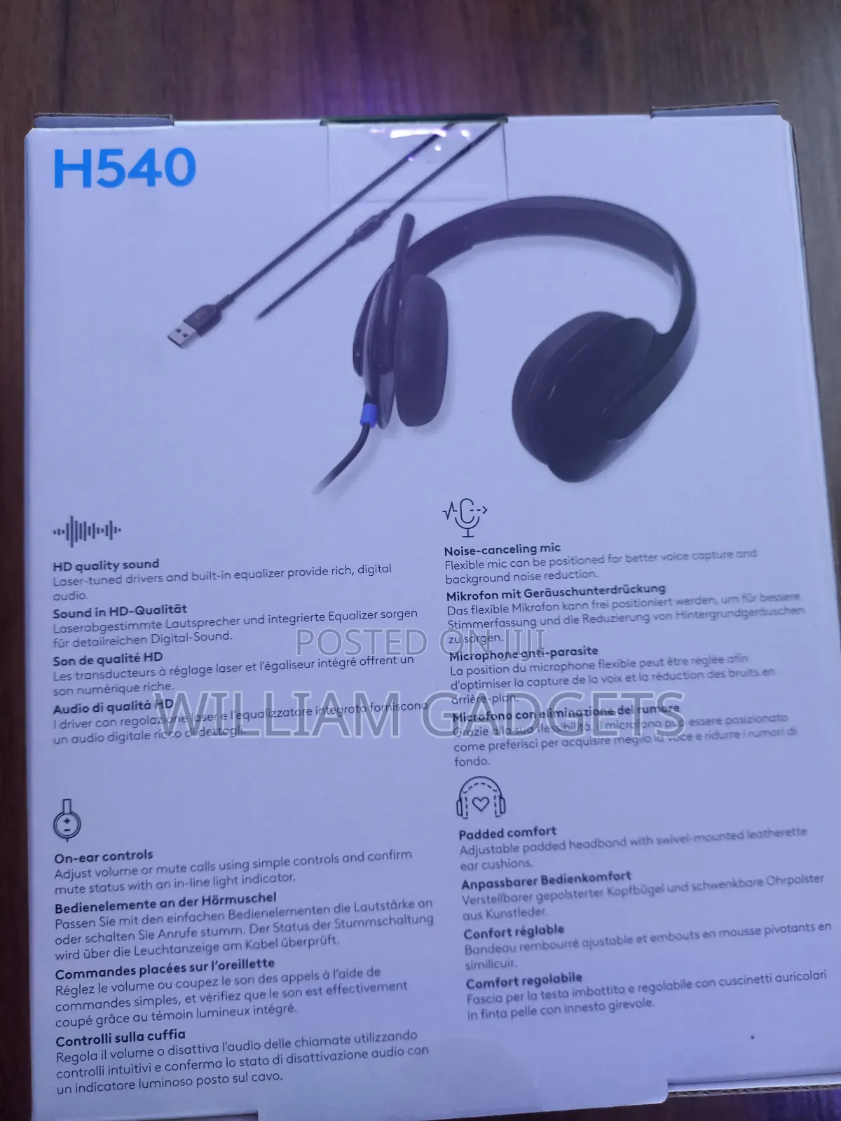 Logitech H540 Usb Headset