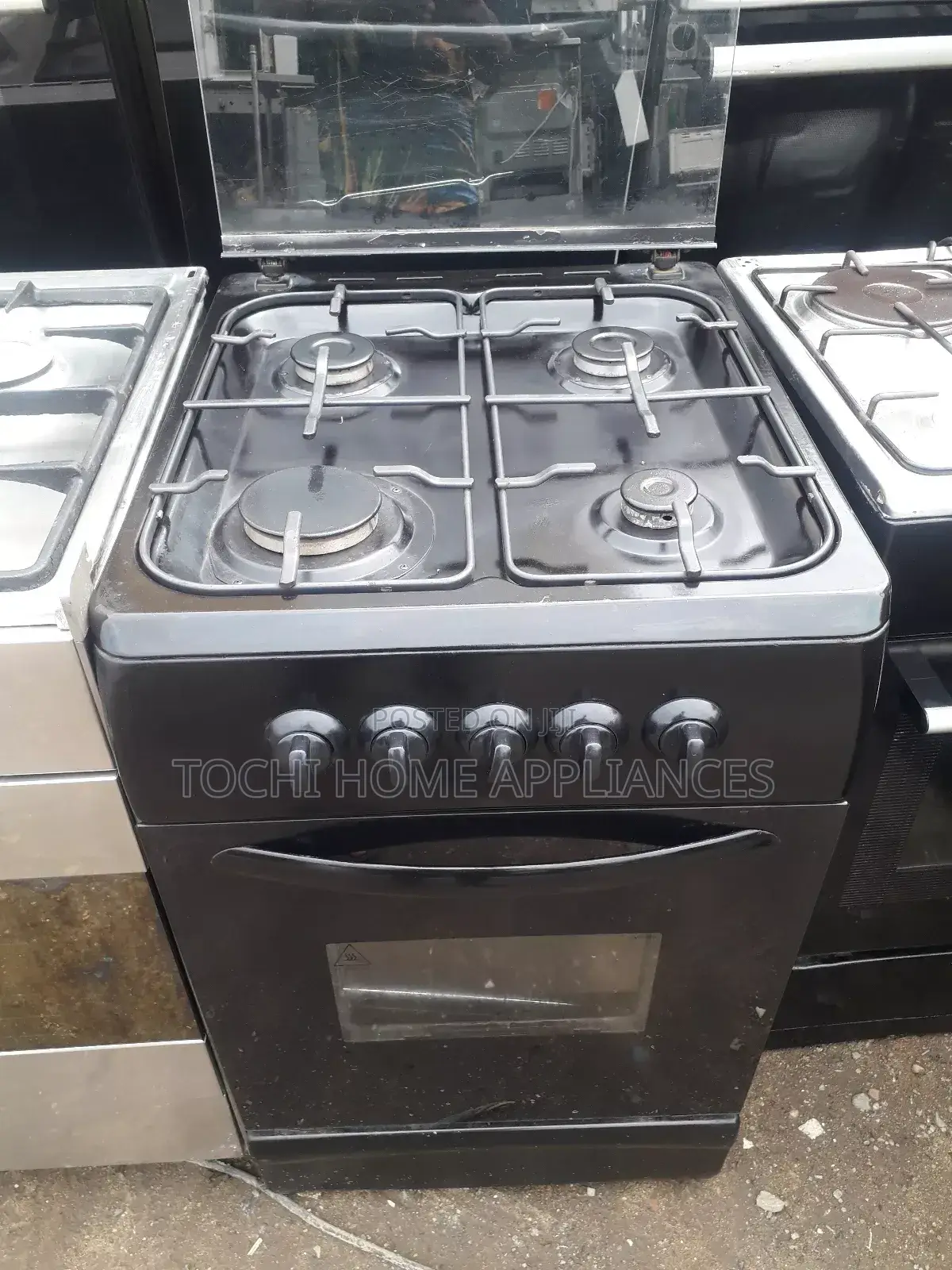 Black Gas Cooker