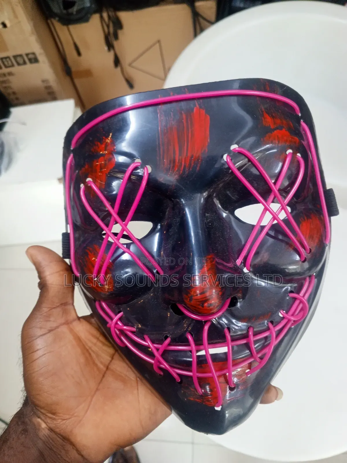 Club Masks With Light