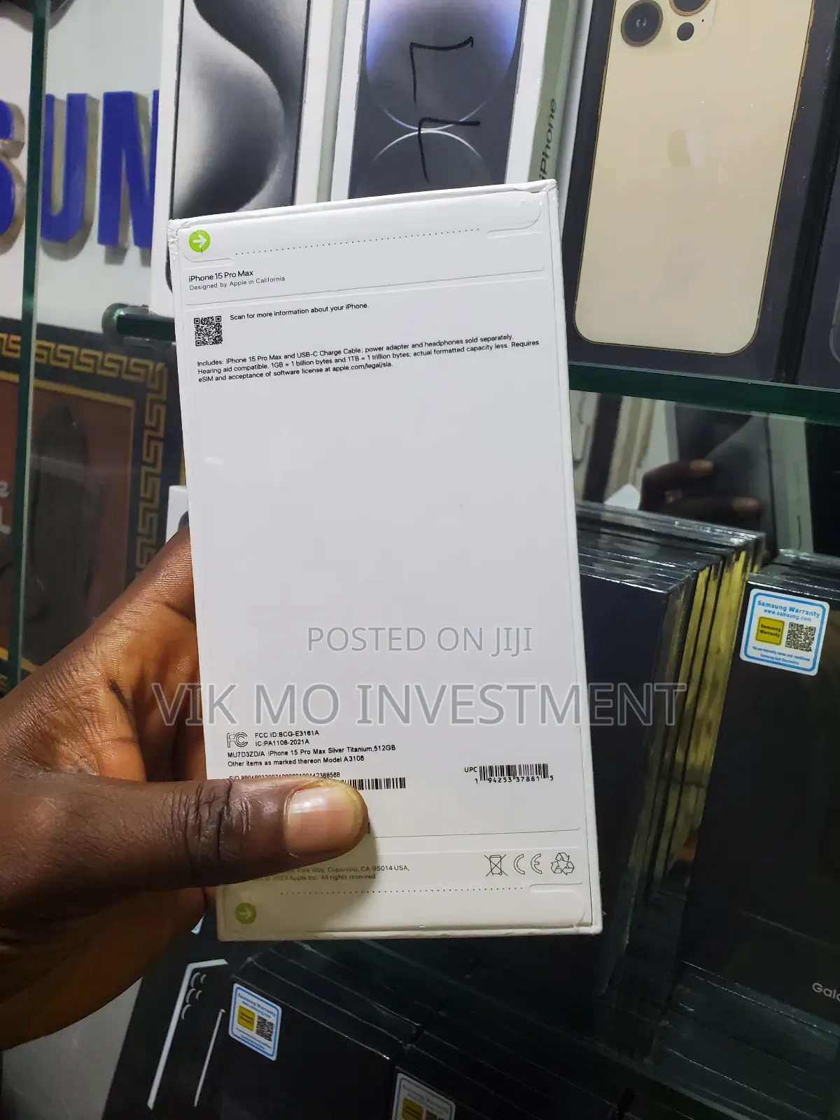 New Apple iPhone 15 Pro Max 256 GB