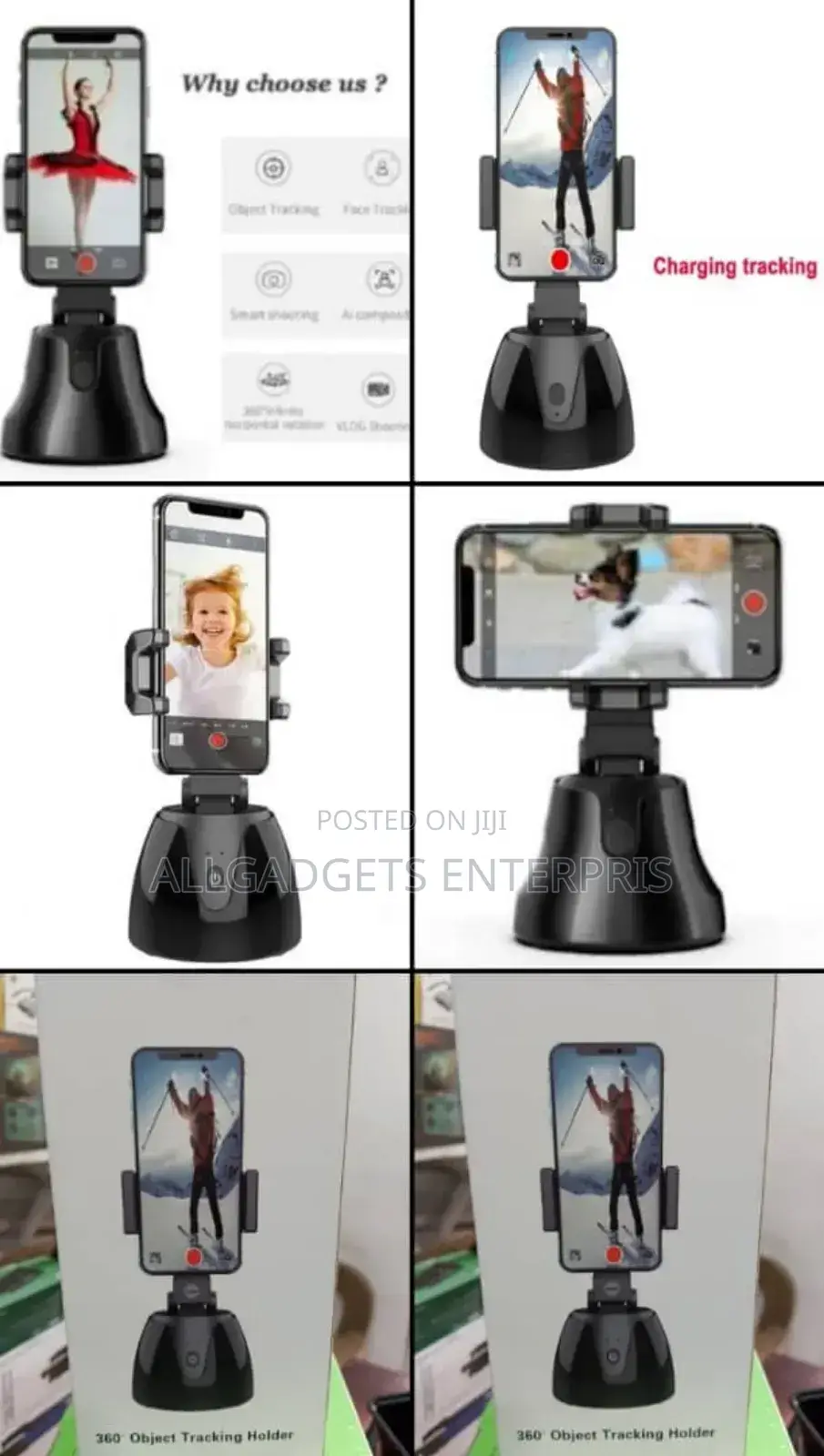 Auto Face Tracking Camera Gimbal Stabilize
