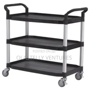 Quality Plastic 3layers Food Trolley Ho