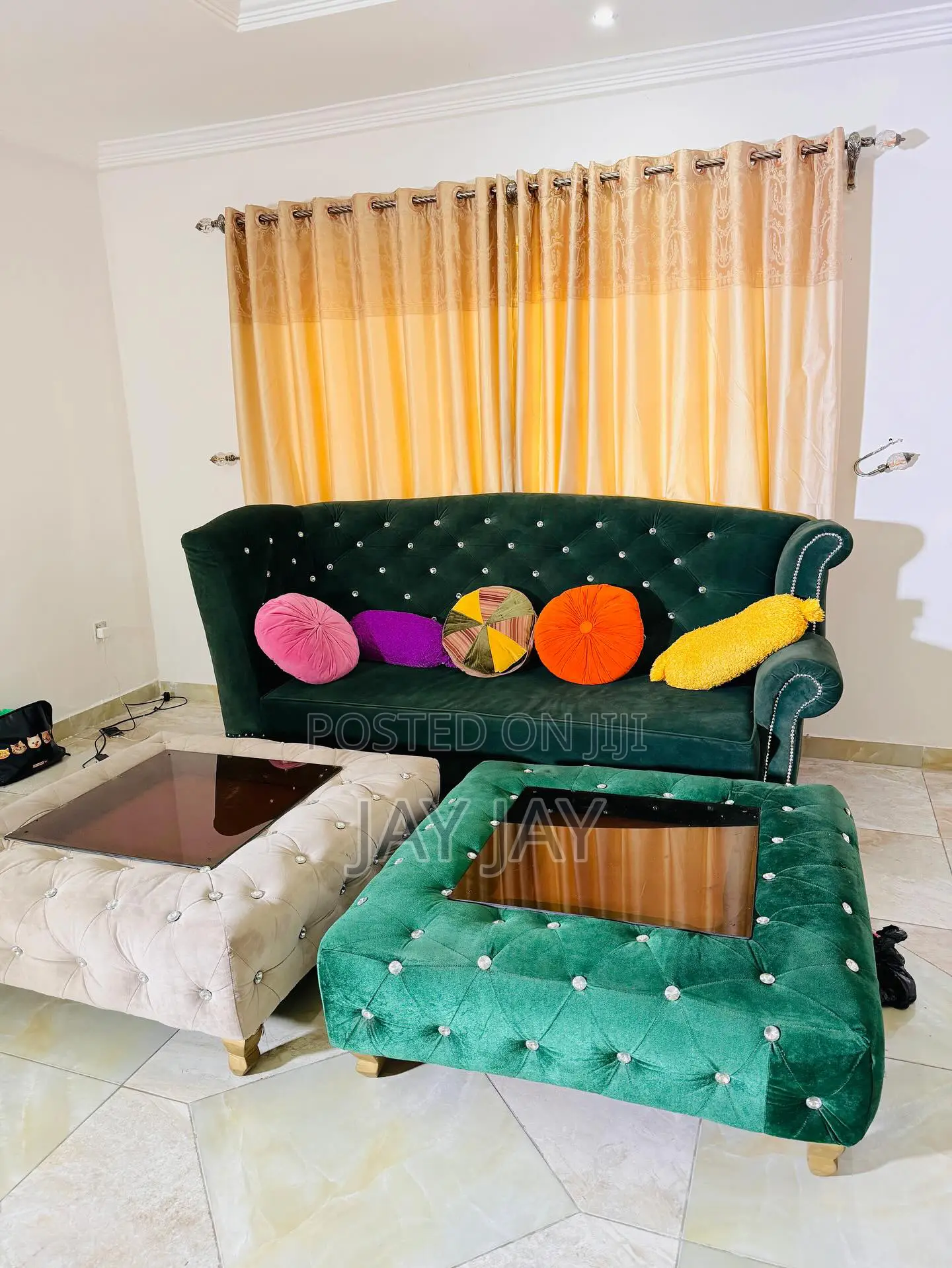 3 Seater Sofa With Double Single and Double Table for Sale