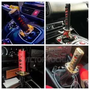 Samurai Katana Sword Head Gear Shift Knob