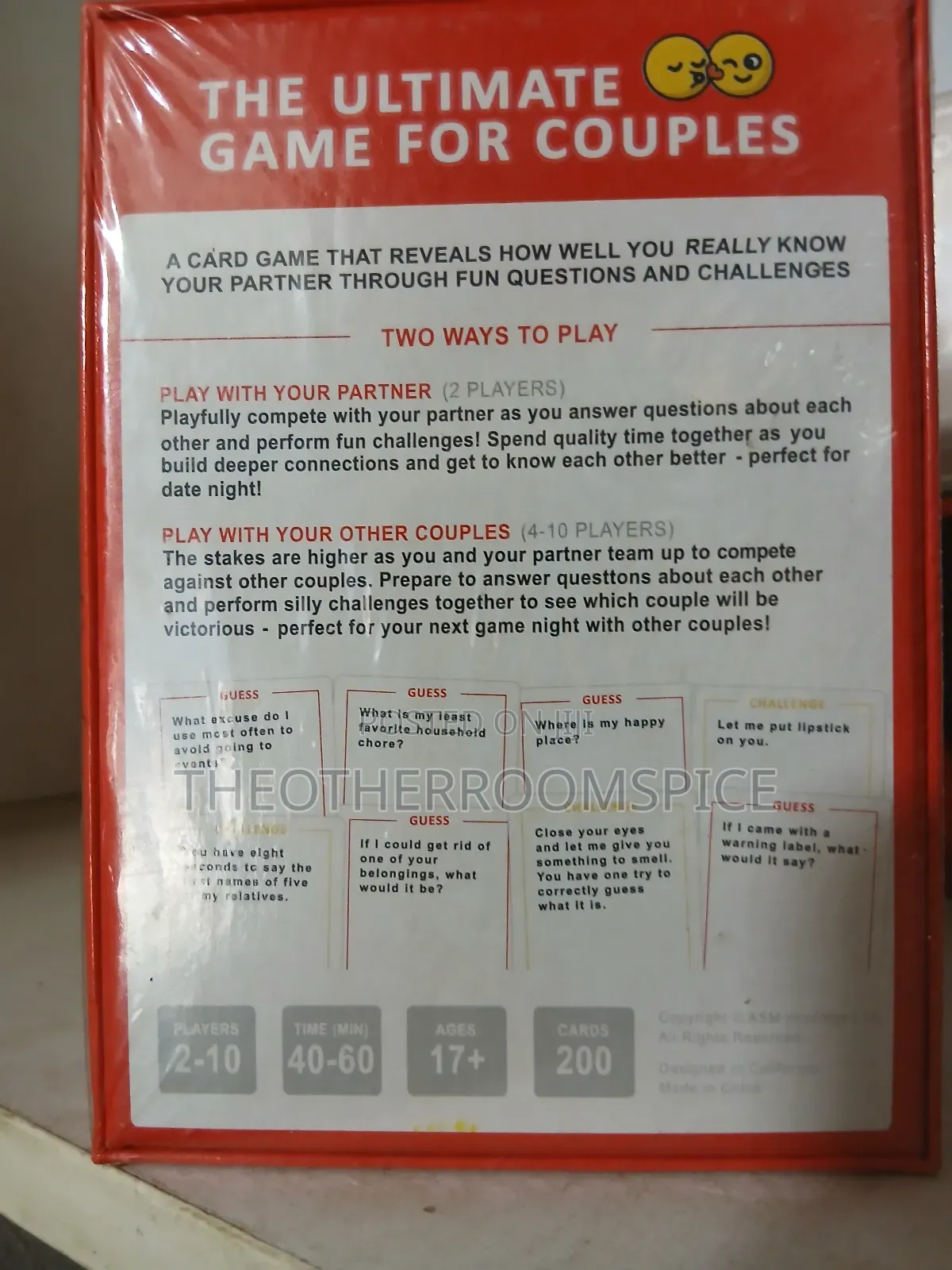 The Ultimate Games for Couple Intimacy Conversation Cards