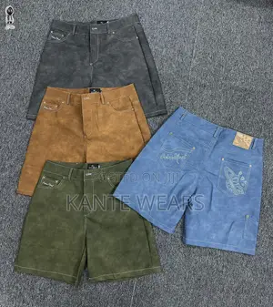 Broken Planet Leather Short
