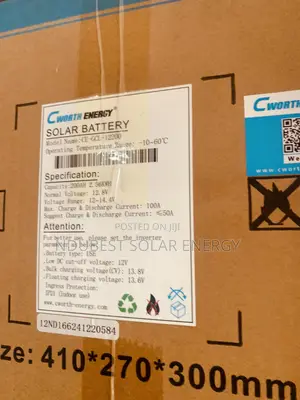 Cworth 2.56kwh 12.8v Lithium Ion Batteries