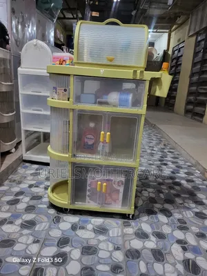 Baby Trolley With Side Shelf