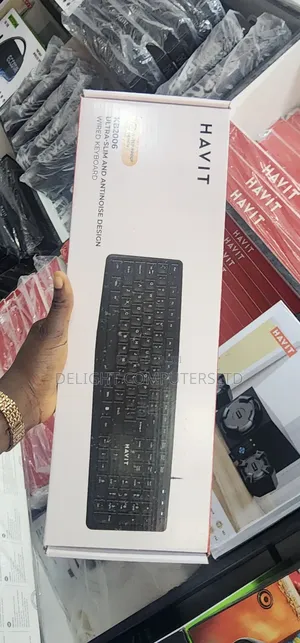 Havit Kb256 Wired Multimedia Keyboard-Ar