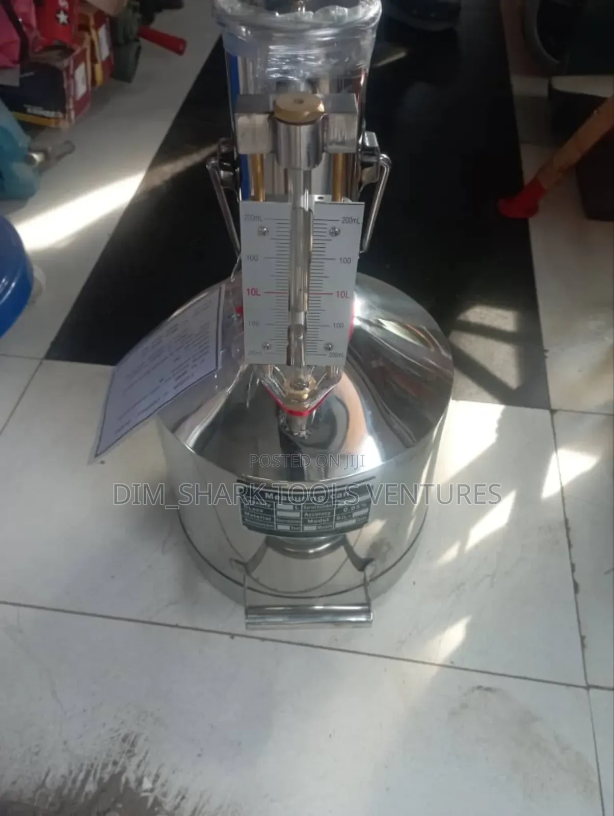 10l Stainless Steel Measuring Can