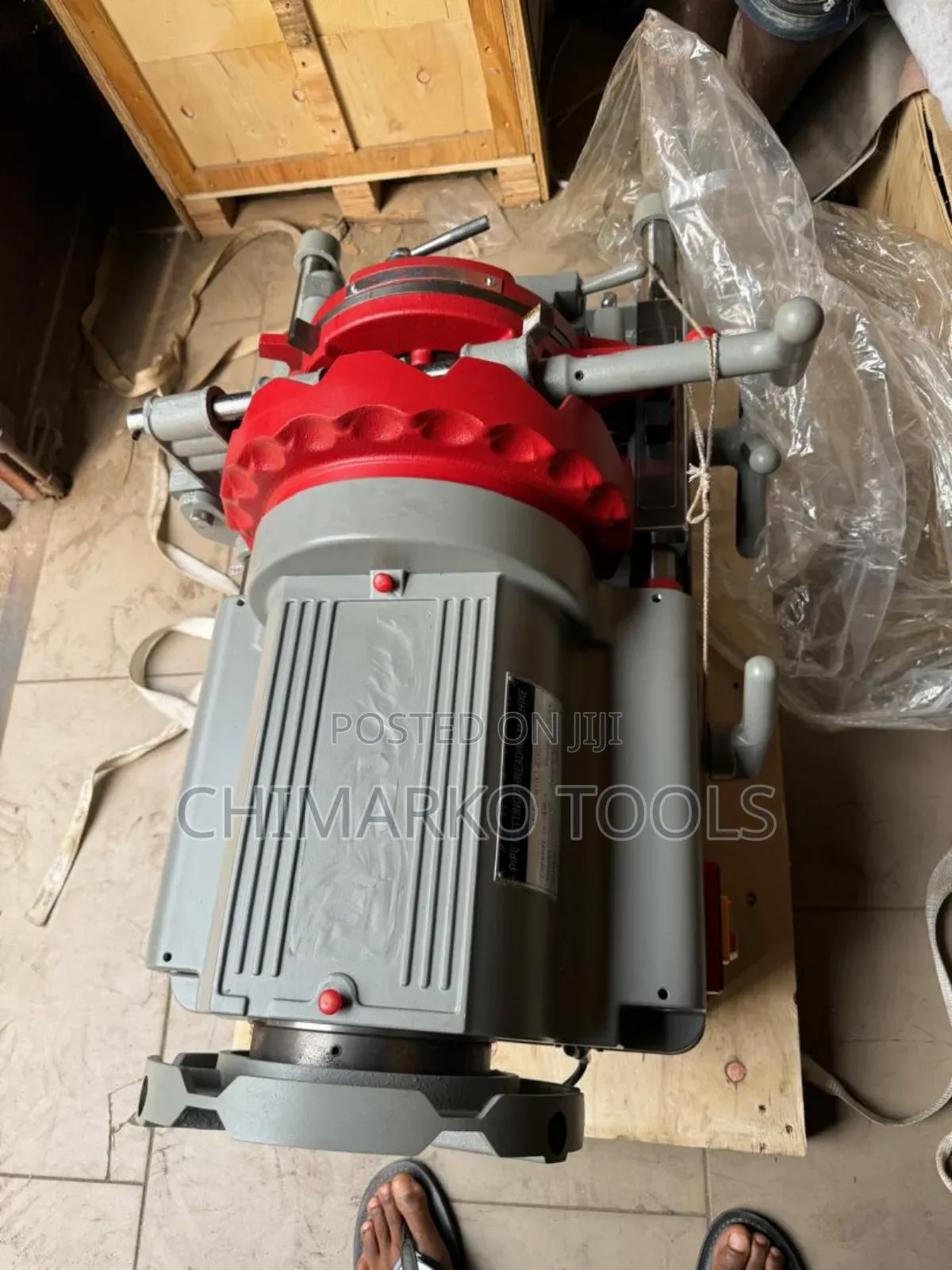 Electric Pipe Threader Dicing Machine