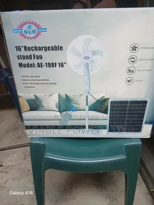 16 Inches Amem Rechargeable Standing Fan Very Effective