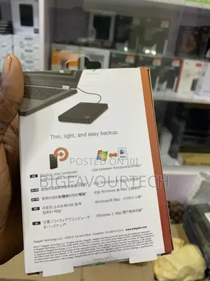 Seagate 2tb Seagate External Hard Disk Drive HDD