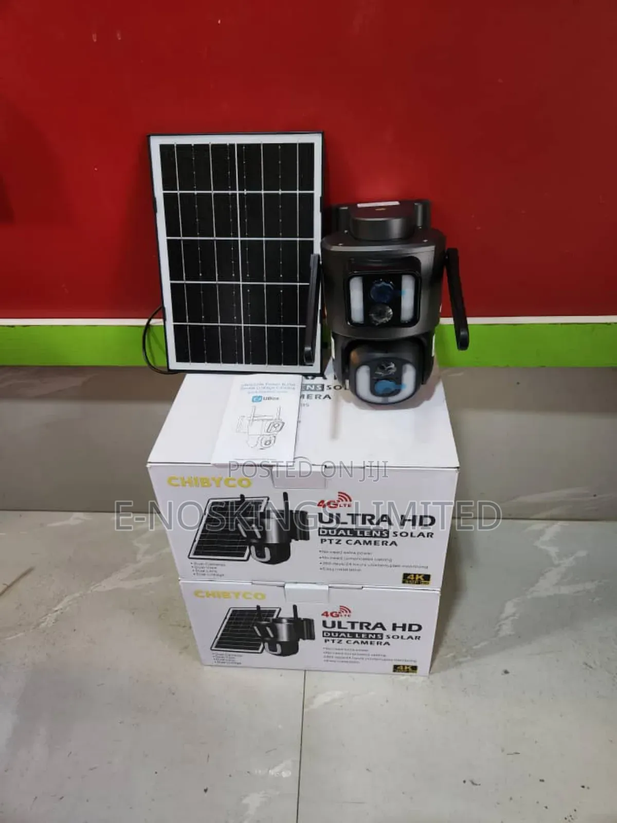 Solar Camera 2 Lens PTZ Ubox App