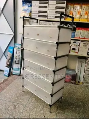 7 Steps Shoe Rack With Cover
