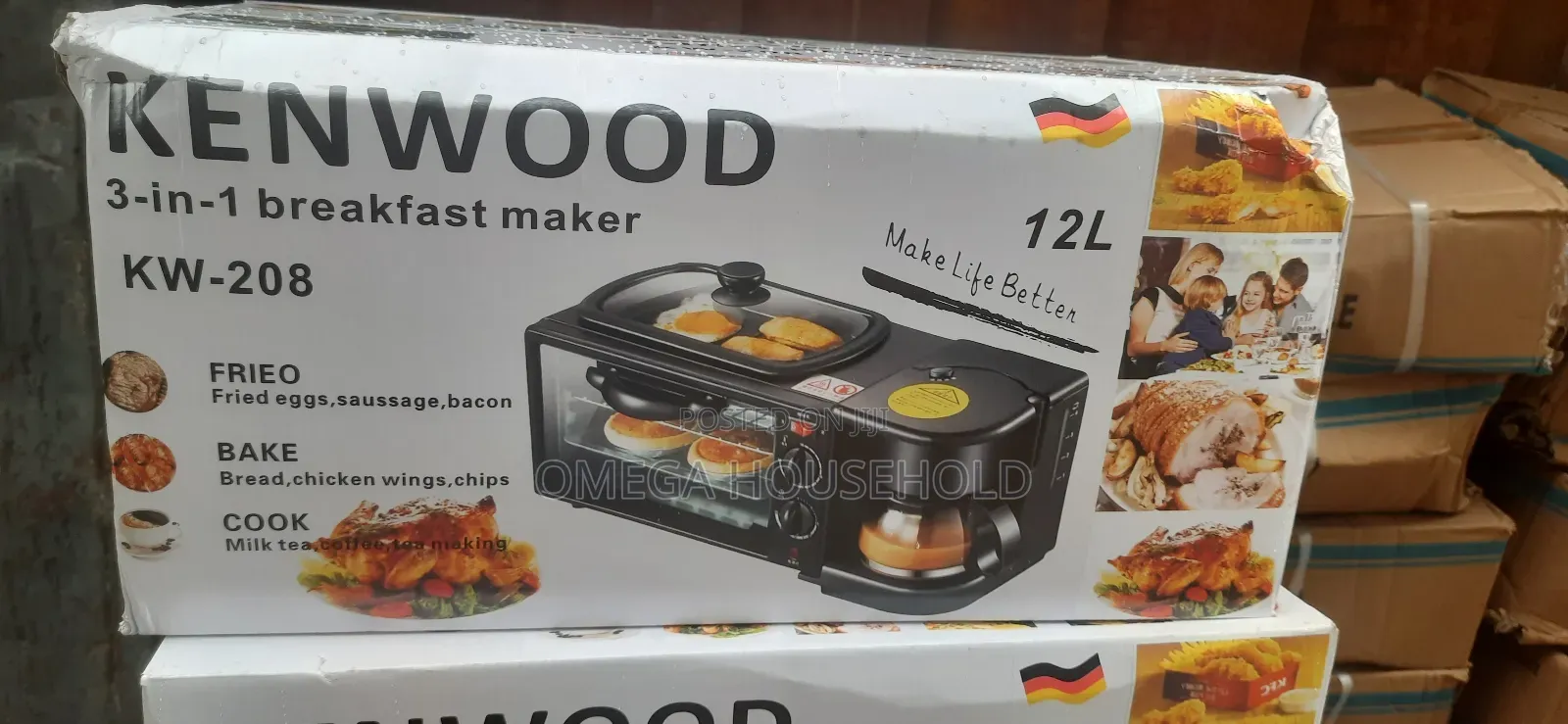 3 in 1 Family Size Breakfast Maker.