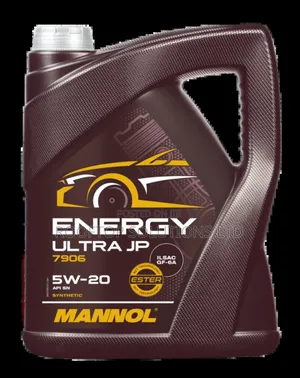 Mannol Energy Ultra Full Synthetic 5w-20 Motor Oil, 5ltrs