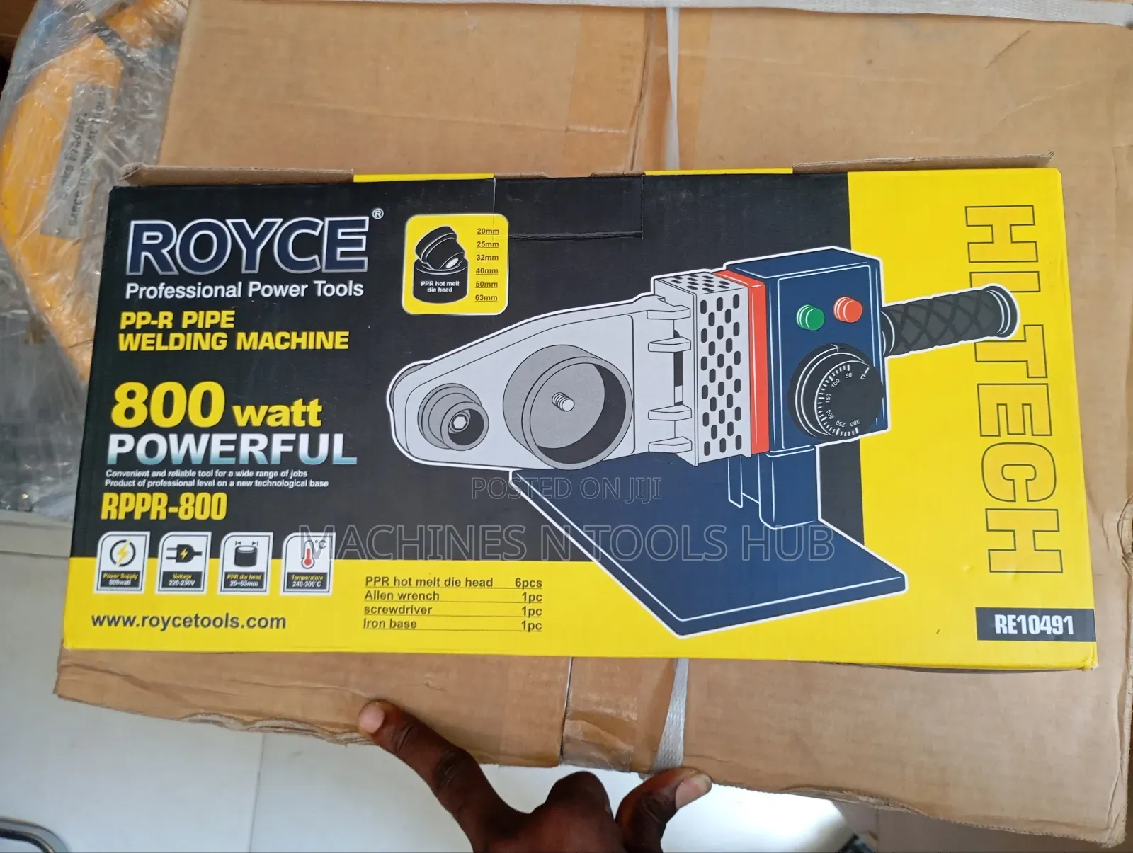800w Royce PPR Welding Machine