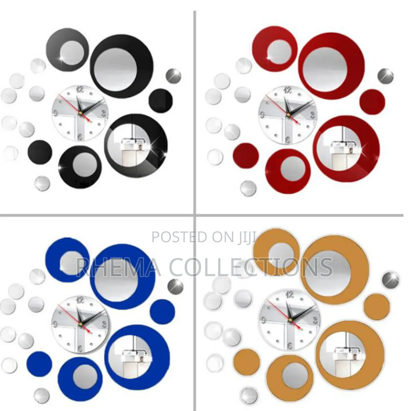 3d Acrylic Wall Clock
