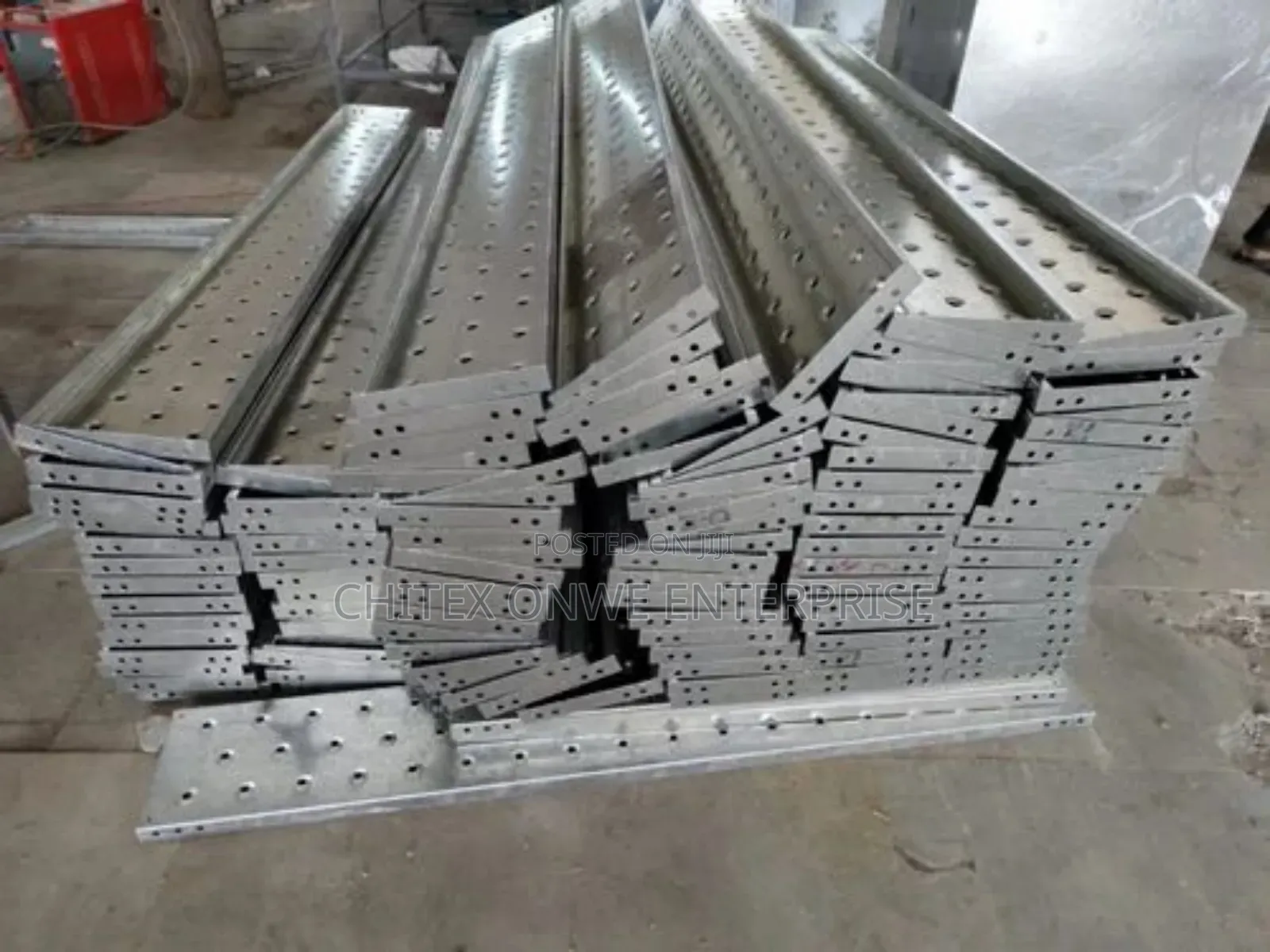 Mild Galvanize Scaffolding Walkway Plank