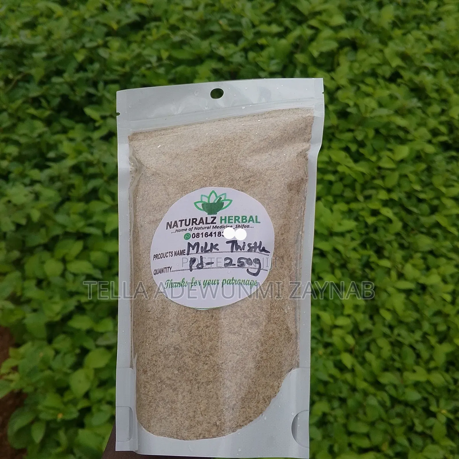 Milk Thistle Seed Powder -250g
