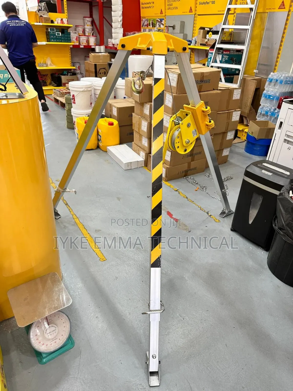Confined Space Rescue Tripod Winch Set