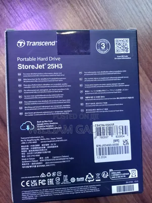 Transcend Storejet 25h3 4tb External Hard Drive