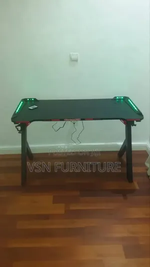 Gaming Desk With Led Lights