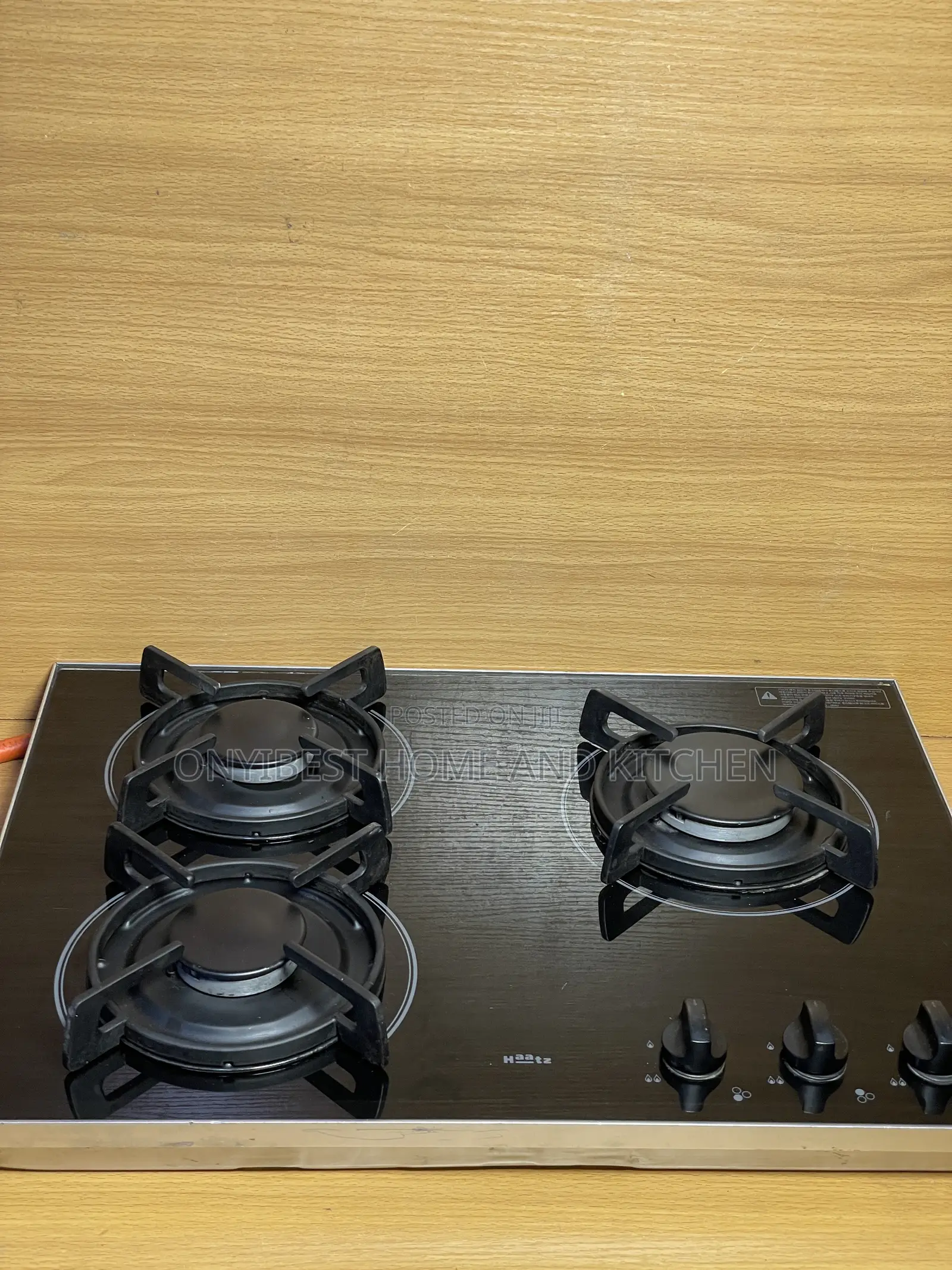 Haatz 3bunners Automatic Gas Cooker