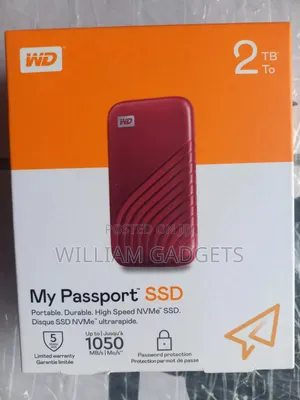 Wd My Passport Hard Drive 2tb SSD