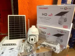 Solar Camera Ubox Ptz S10 It Come With Free Sim Card