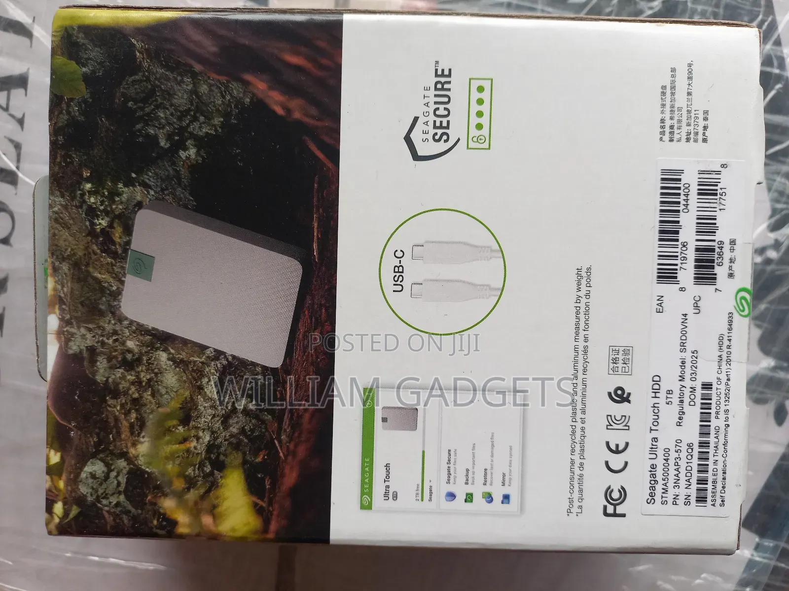 Seagate Ultra Touch 5tb