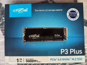 Crucial P3 Plus 1tb SSD Hard Drive