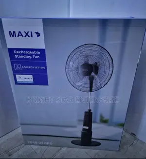 Maxi Rechargeable Stand the Fan 18inches