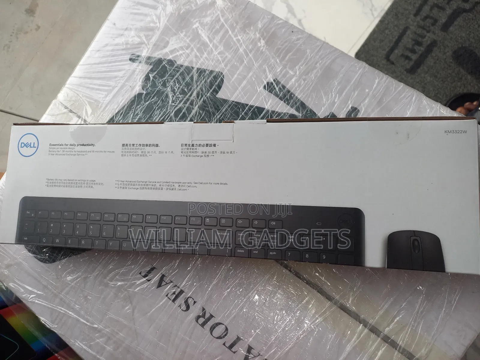 Dell Km3322 Wireless Keyboard Mouse