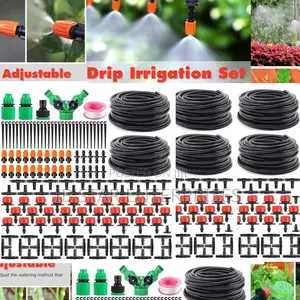 100m Automatic Irrigation Kit Redefine Garden Farm Lawn Care