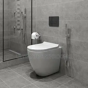 Seat on the Floor White Conceal Watercloset