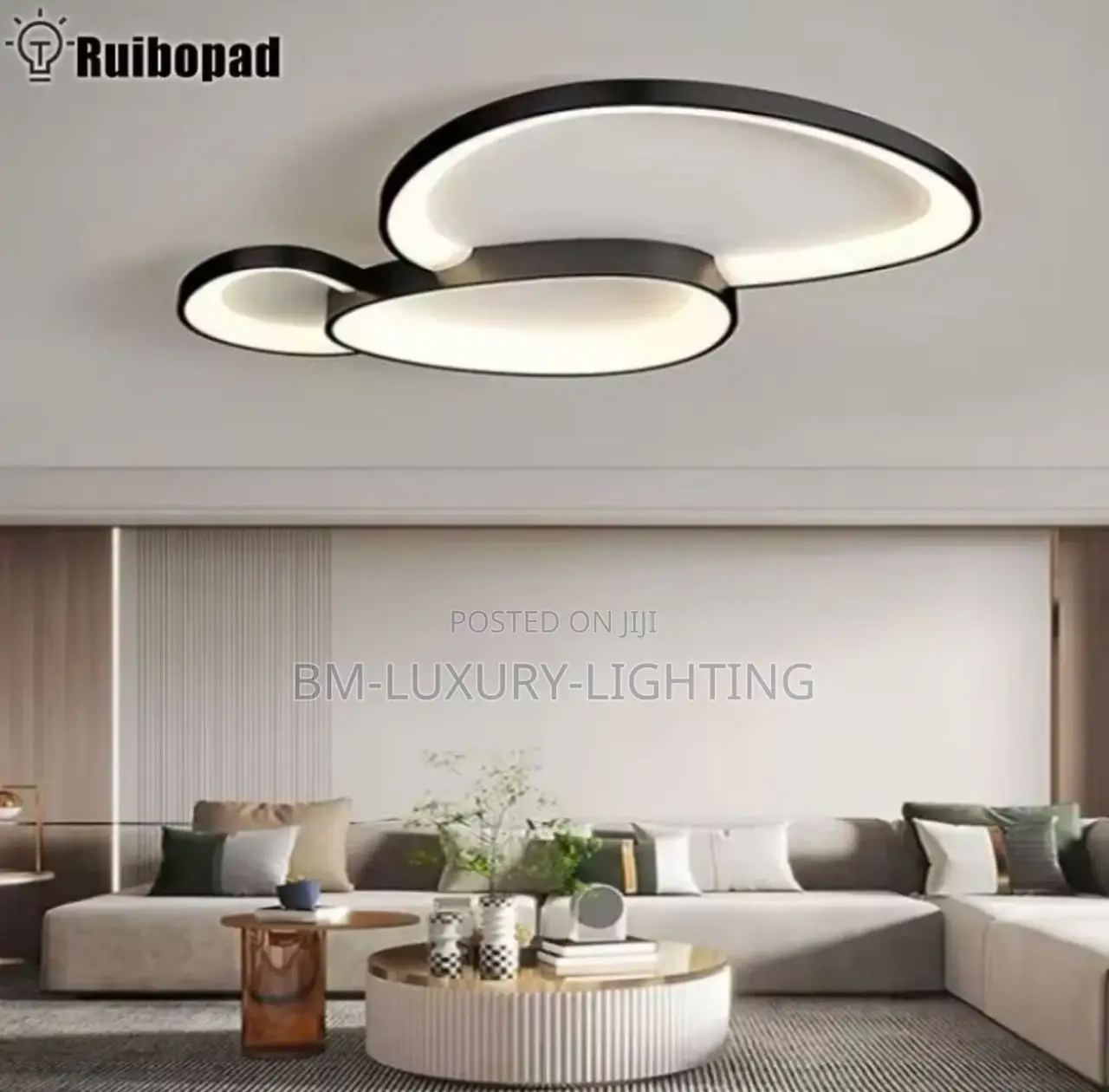 Nordic New Interior Ceiling Flush Chandelier
