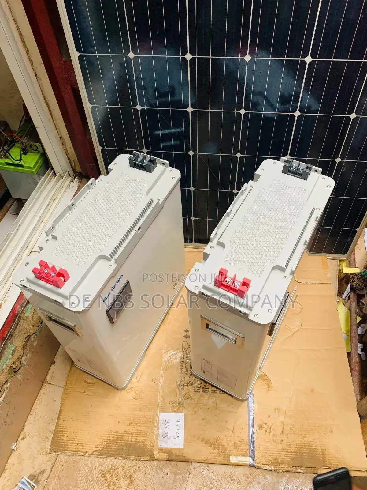 15kwh 51.2v Blue Carbon Lithium Ion Phosphate Battery