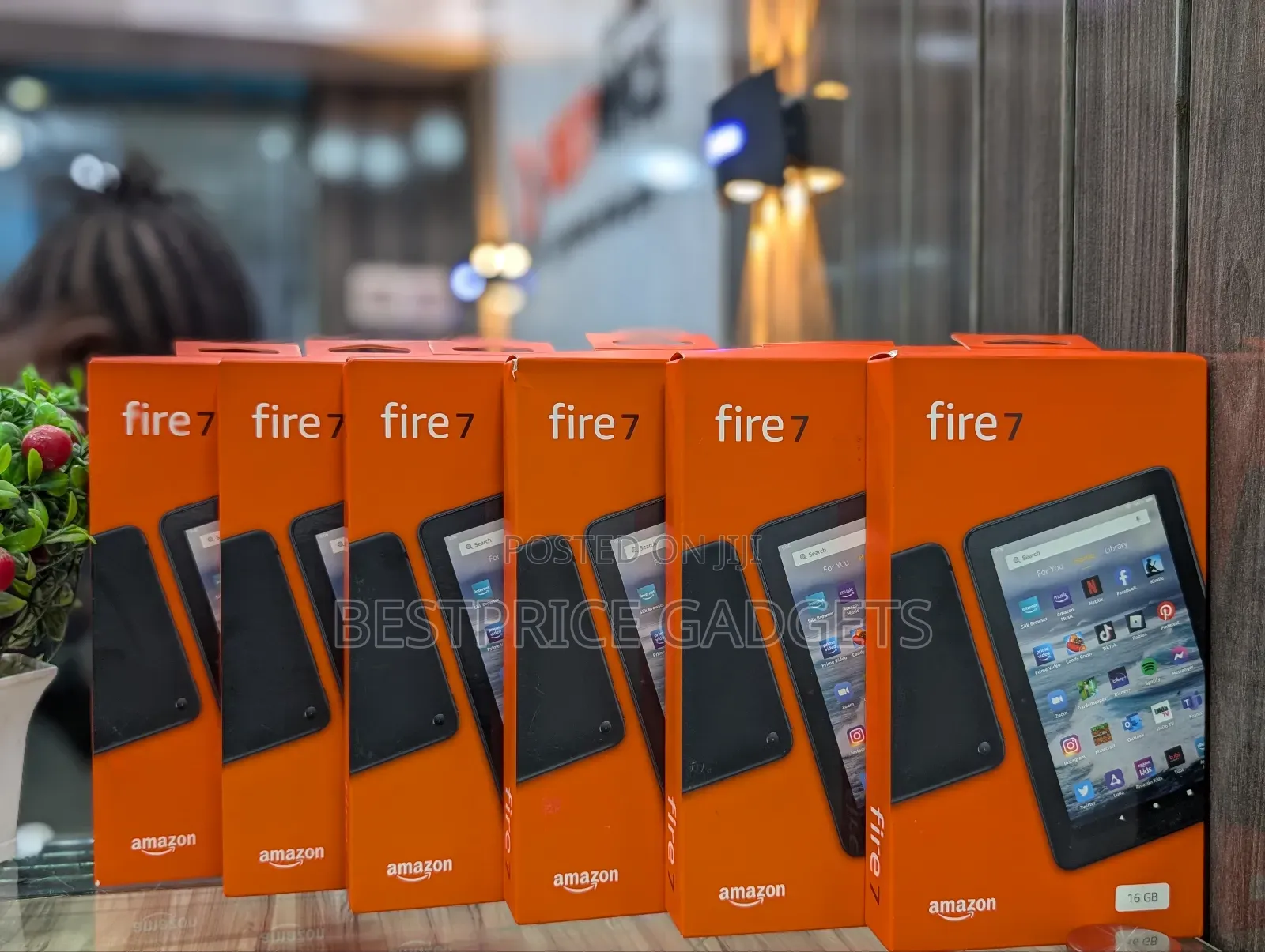 New Amazon Fire 7 16 GB Black