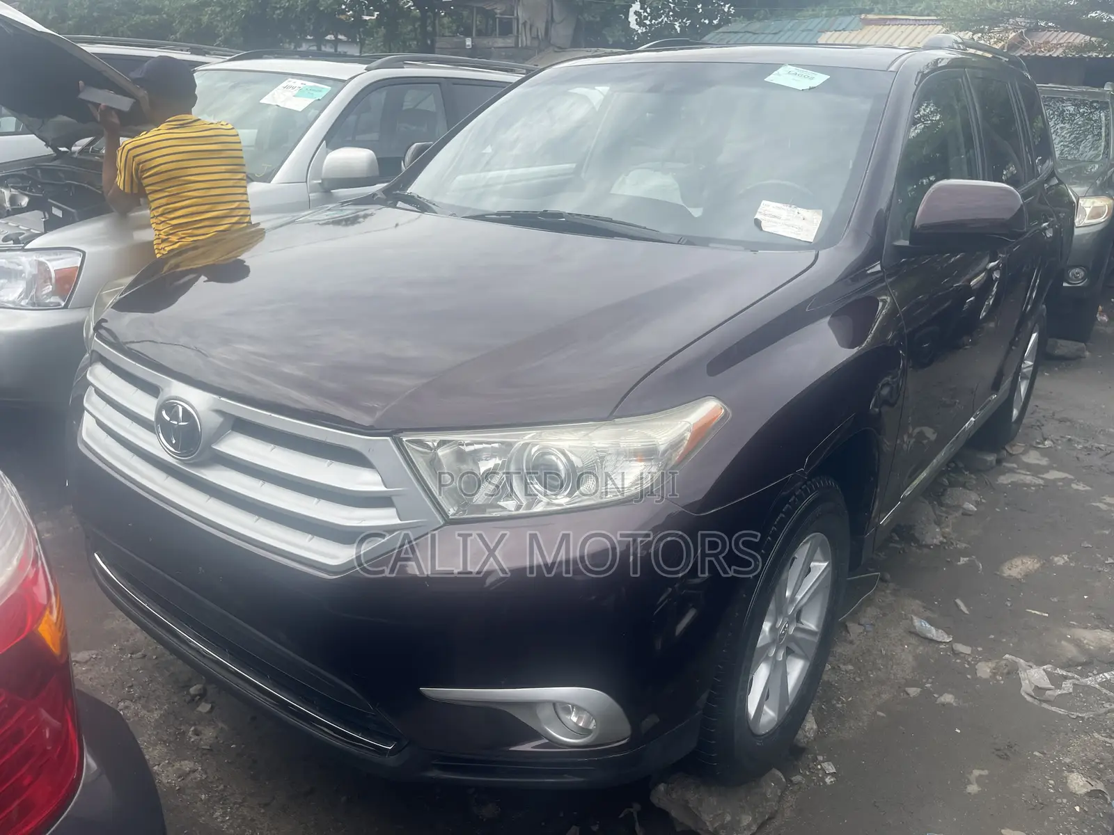 Toyota Highlander 2012 Red