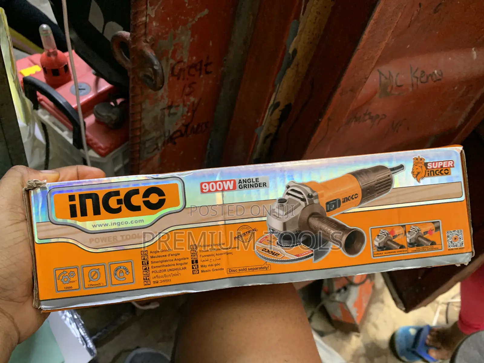 Ingco Angle Grinder 900w