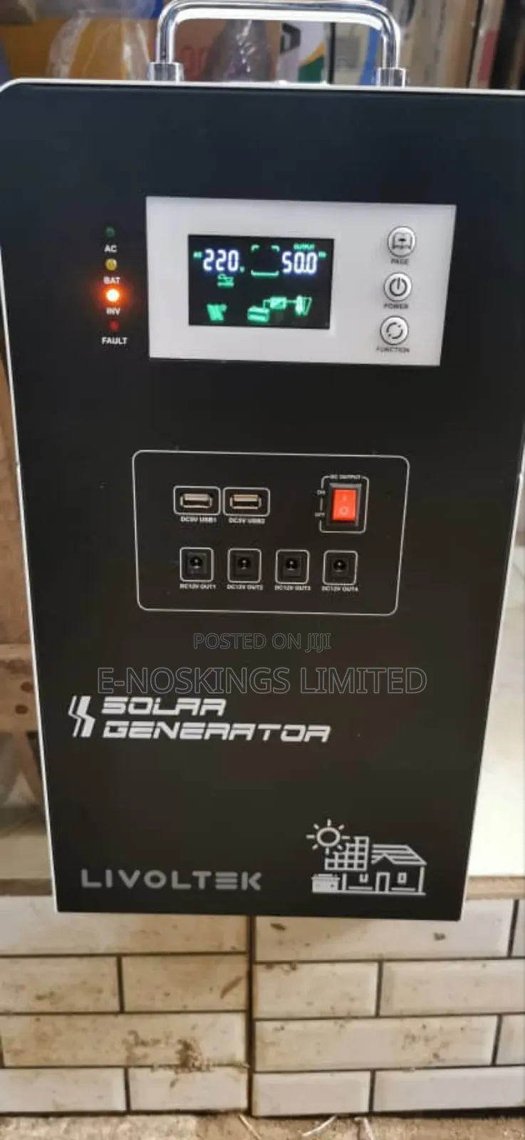 1800watts Solar Generator With the Solar Panel 2pcs
