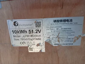 Felicity 10kwh Lithium Battery