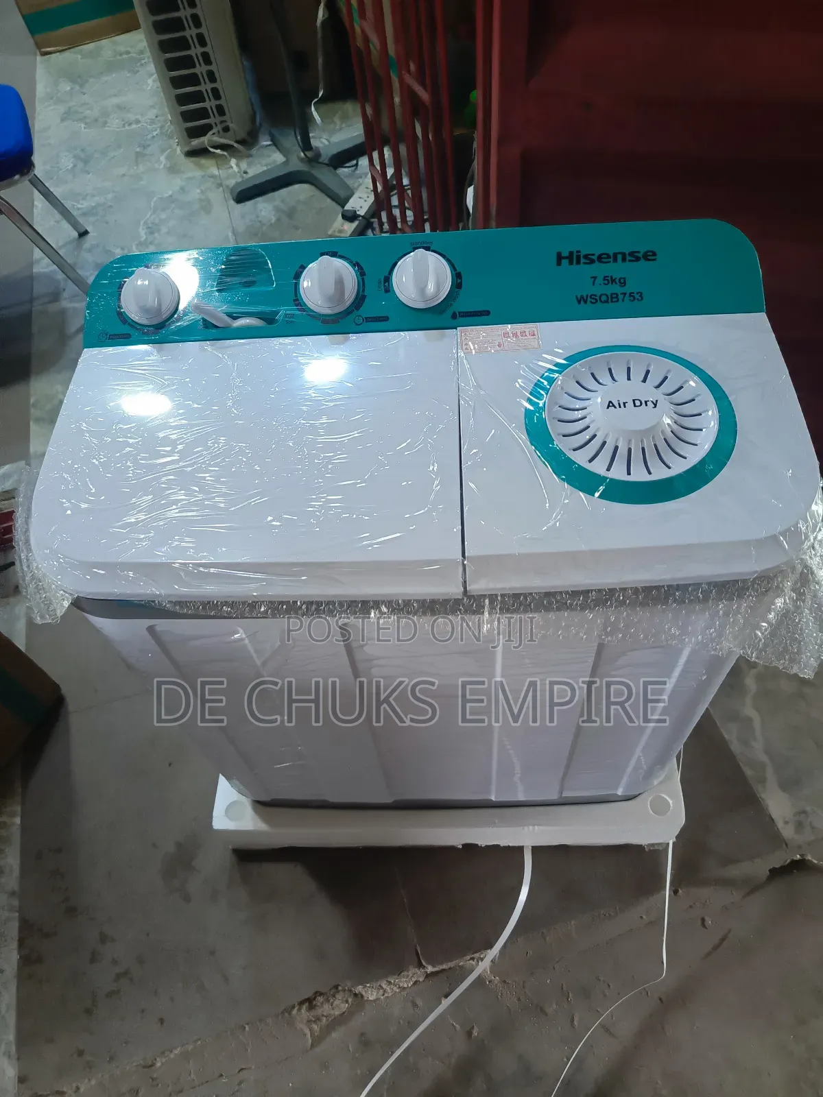 >>Hisense Top Loader (7.5kg+Washer/Spin) Washing Machine<<