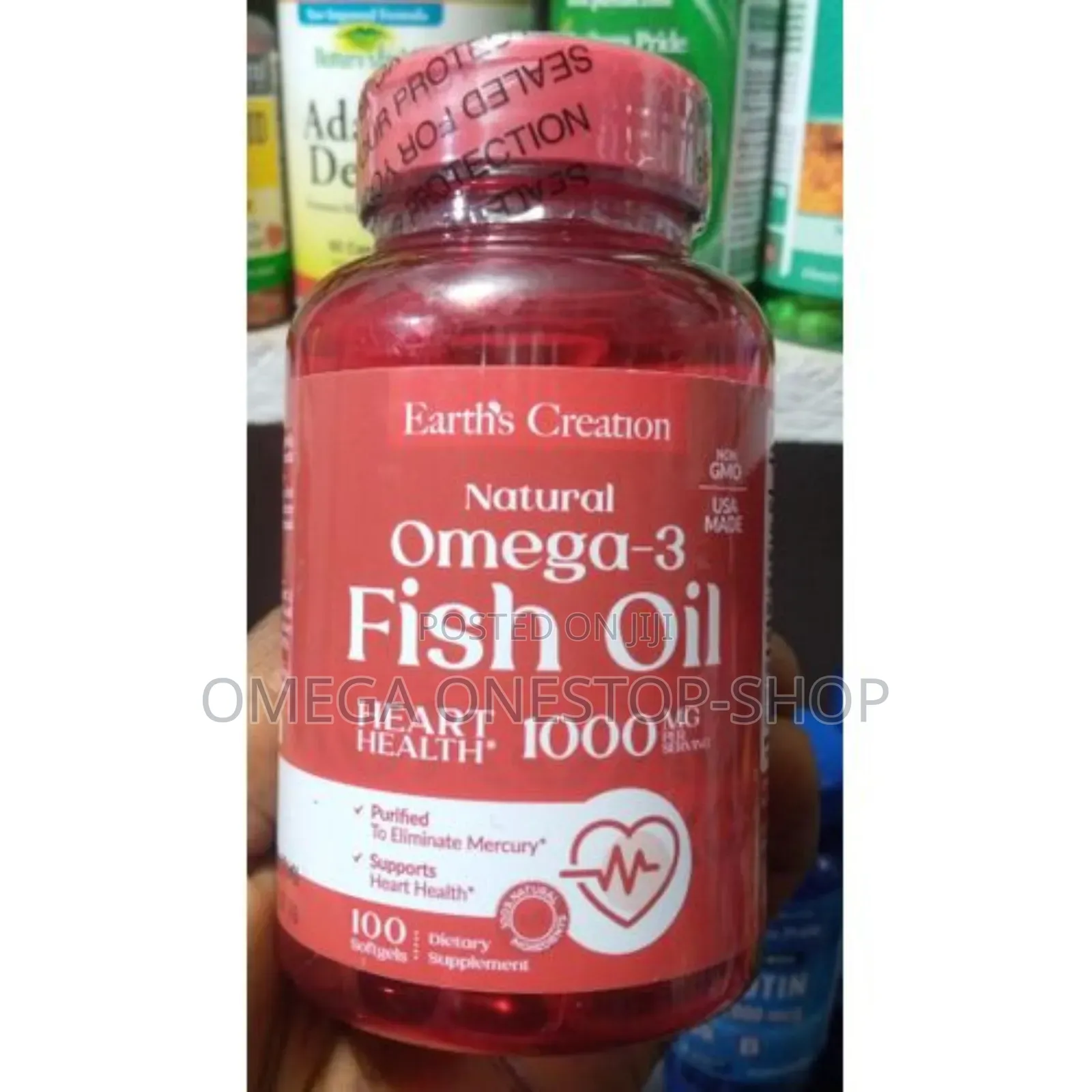 Earth's Creation Fish Oil Omega 3
