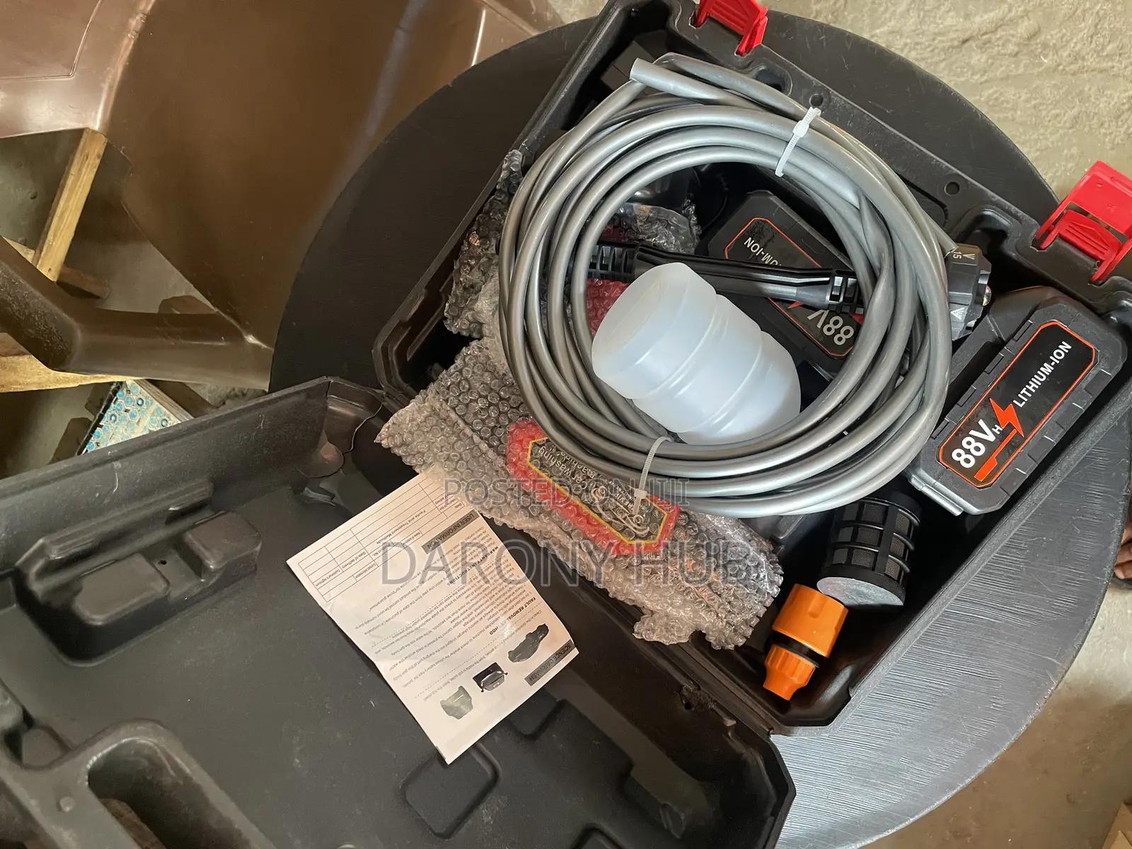 88v Double Battery Bigger Pressure Washer Kit